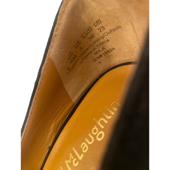 J. Mclaughlin Mila Black Suede Pump - Picture 6 of 6